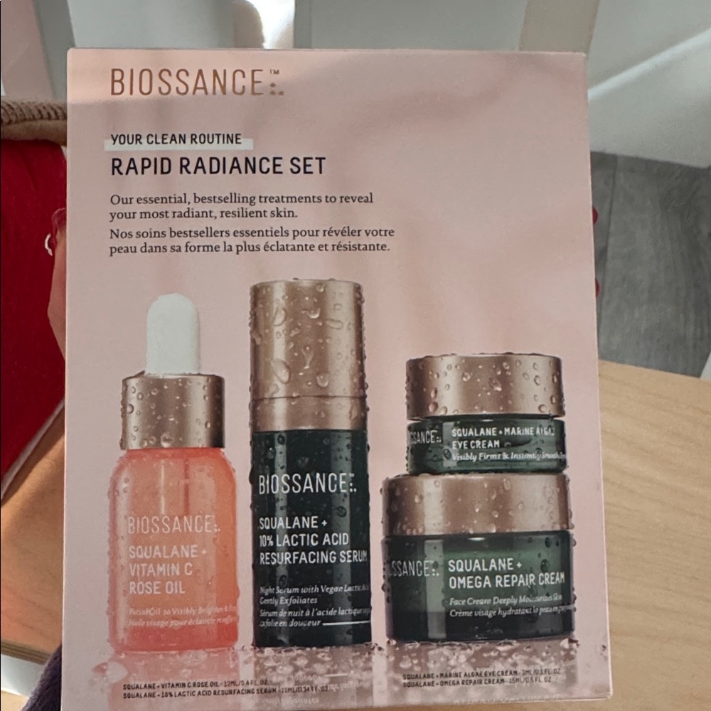 Biossance Rapid radiance set